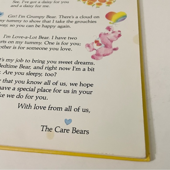 Vtg 1983 Care Bears The Witch Down The Street by Stephanie Morgan Hardcover - Picture 7 of 16